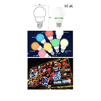 LED Color Light Bulb